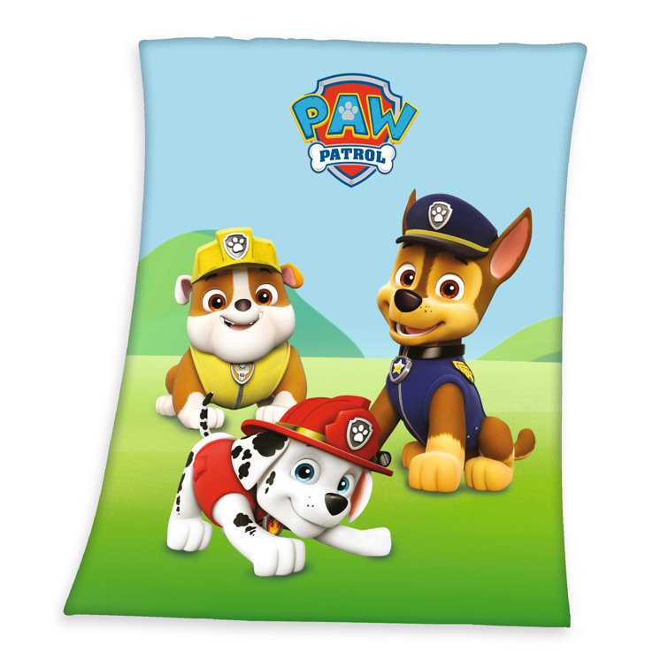 Herding Heimtextil Paw Patrol Baby Blanket Wayfair.ie